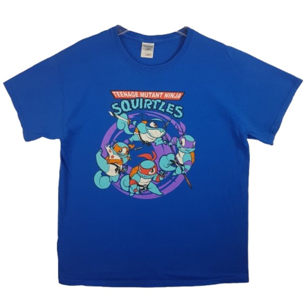 Teenage Mutant Ninja Squirtles Tee Shirt Large US L Unisex Men Women Kids Teens